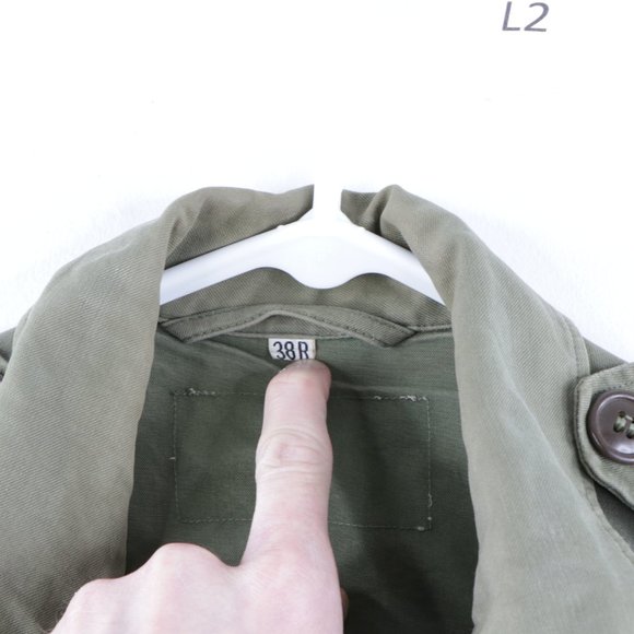 Vintage Vietnam War Era Sateen Military Jacket - Picture 5 of 10